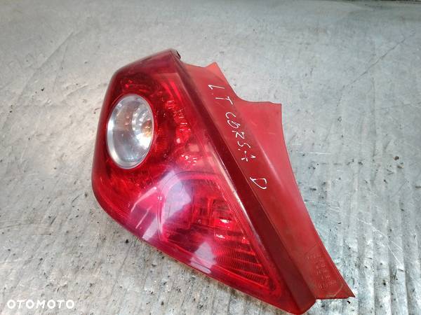 LAMPA TYLNA LEWA OPEL CORSA D 13186350 - 4