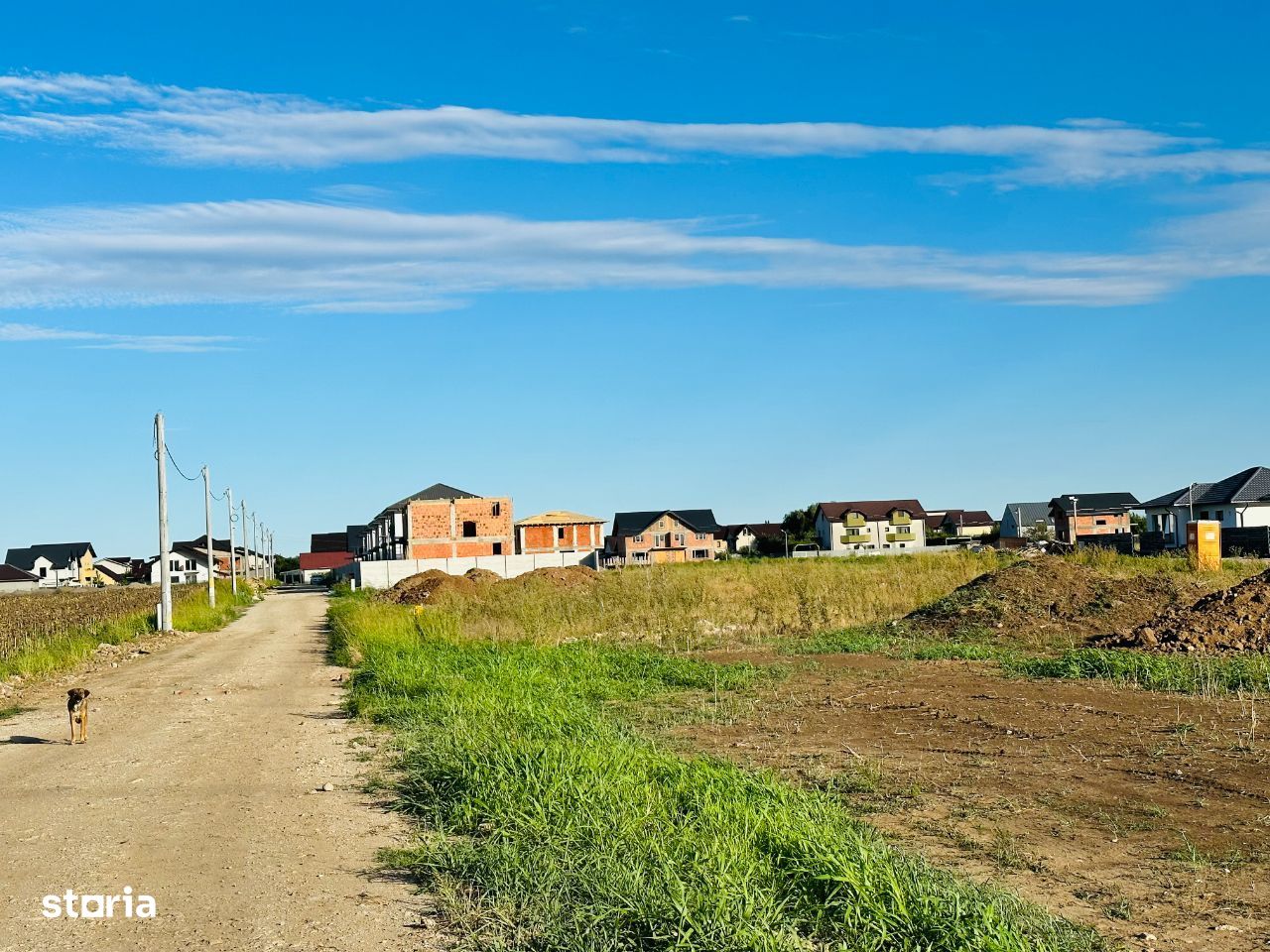 Teren intravilan constructie imediata comuna Berceni Ilfov