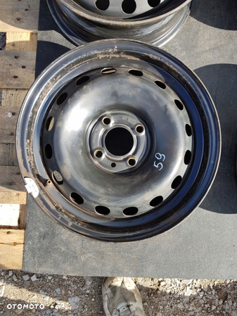 FELGI STALOWE RENAULT CLIO MODUS 14 4X100 ET29 59 - 4