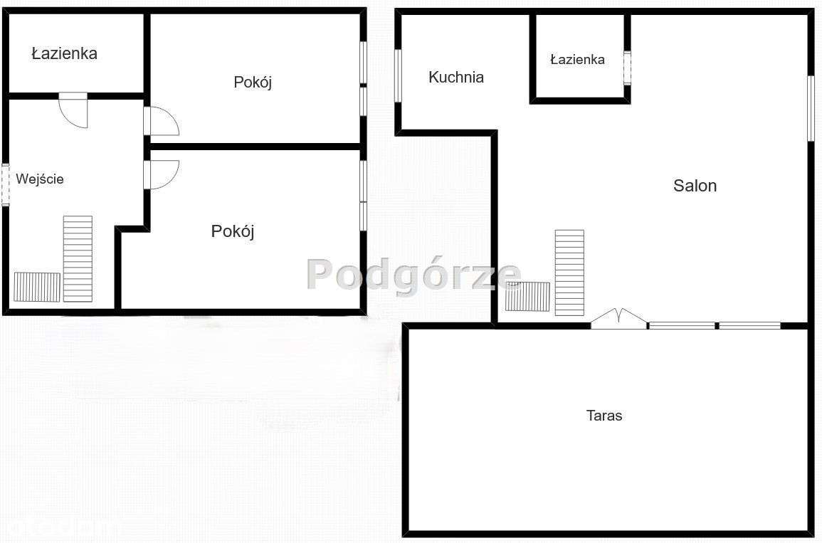 2-poziomowe, taras 50m2, Północ Krakowa-5