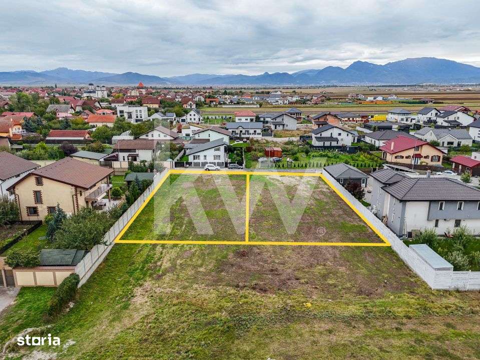 Teren de vanzare, 825 mp, Harman, zona centrala, intravilan, Comision-7