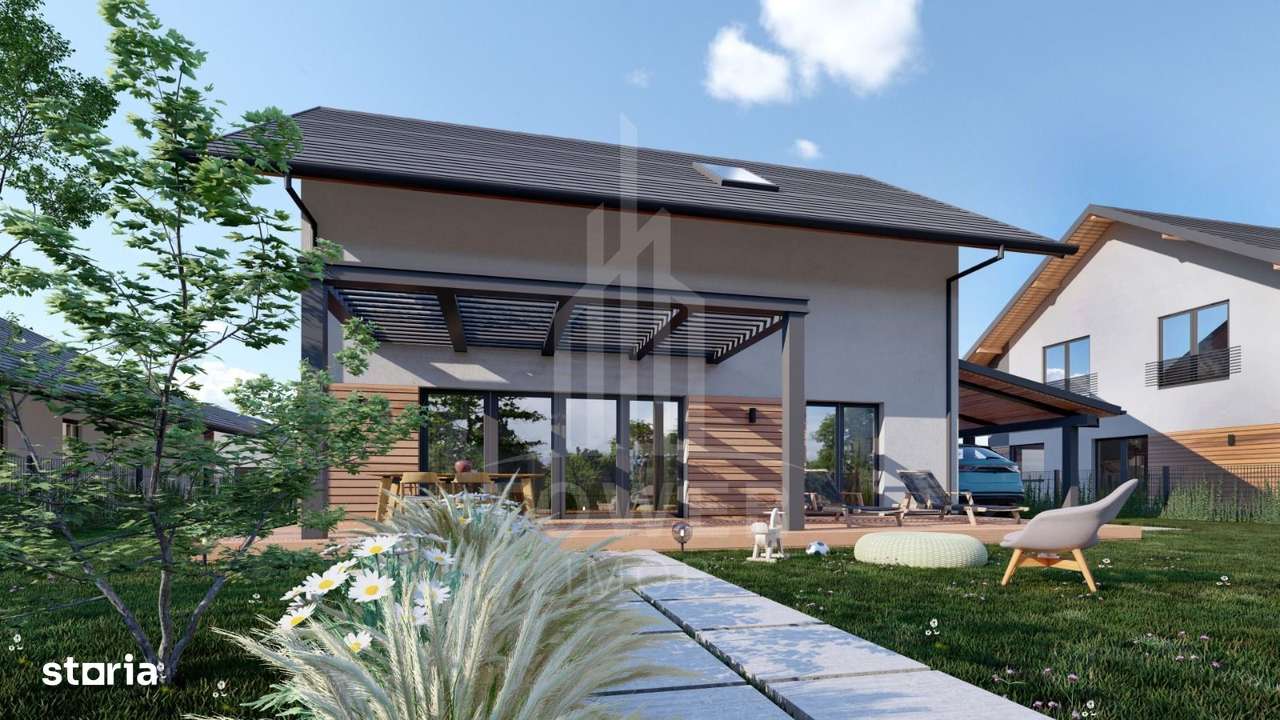 Casă individuală INDEPENDENTĂ ENERGETIC - CARTIER NOU-3