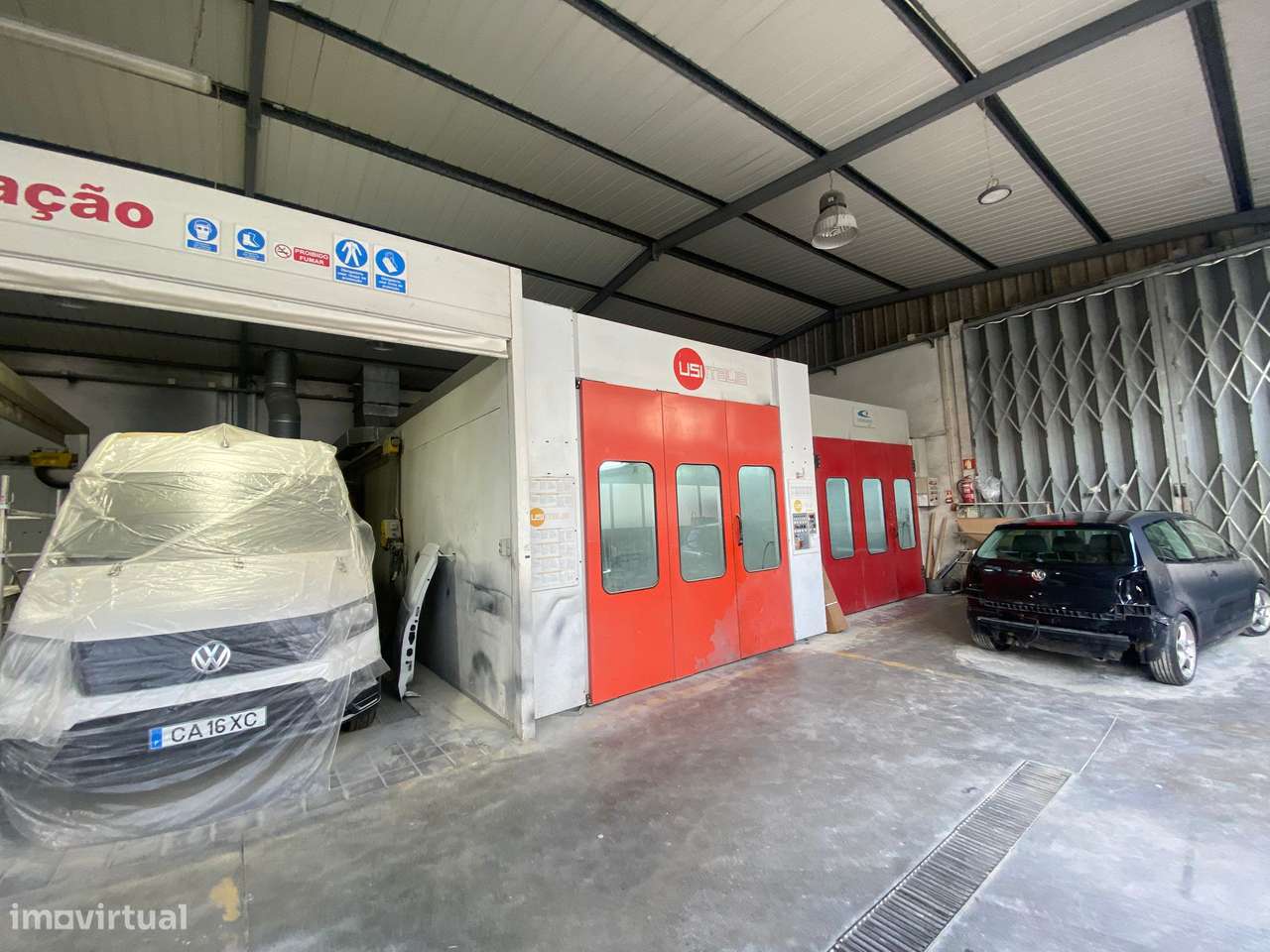 Oficina com Estufas de Pintura e Chapeiro - Grande imagem: 3/7