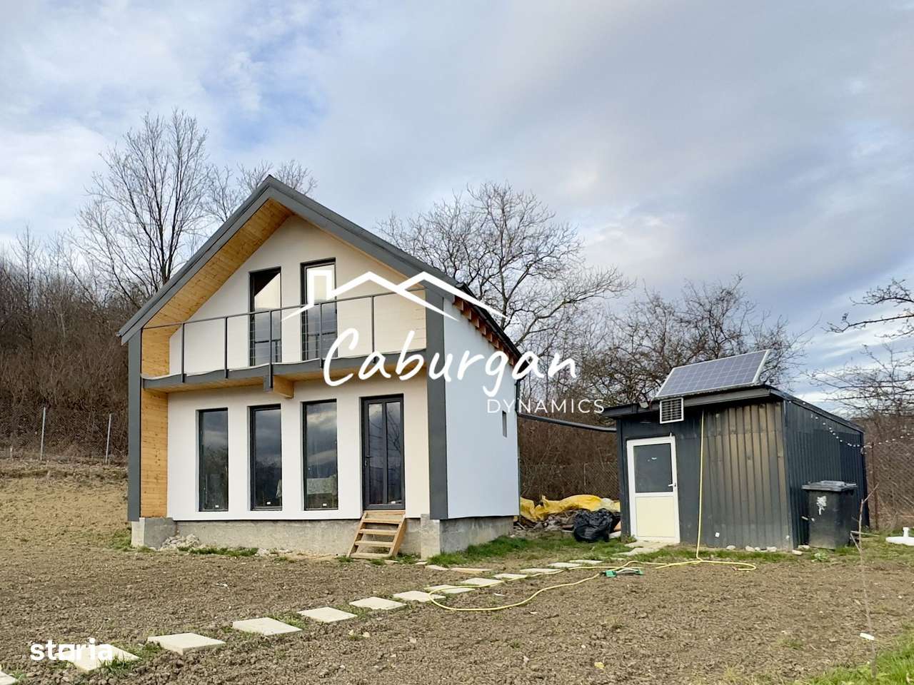 Cabana cu 3 camere, 600mp teren, izolatie cu vata minerala, Cristian-0