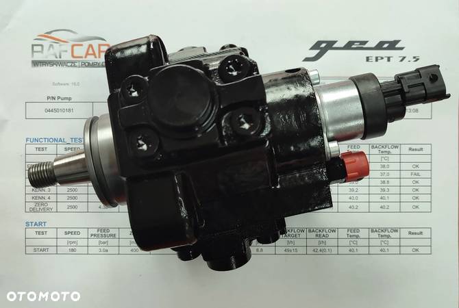 Pompa wtryskowa BOSCH Fiat IVECO 2,3D 0445010181 REGENEROWANA - 3