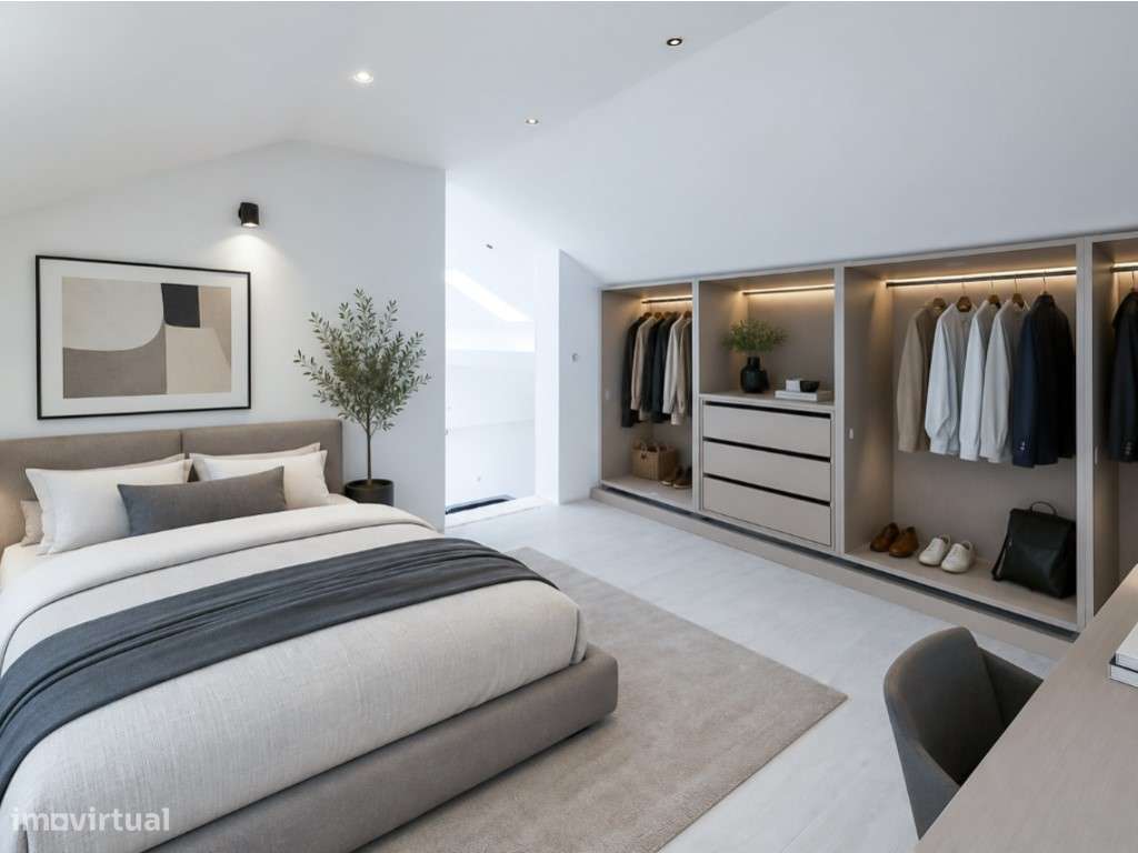 Excelente apartamento duplex T3 com vista mar-35