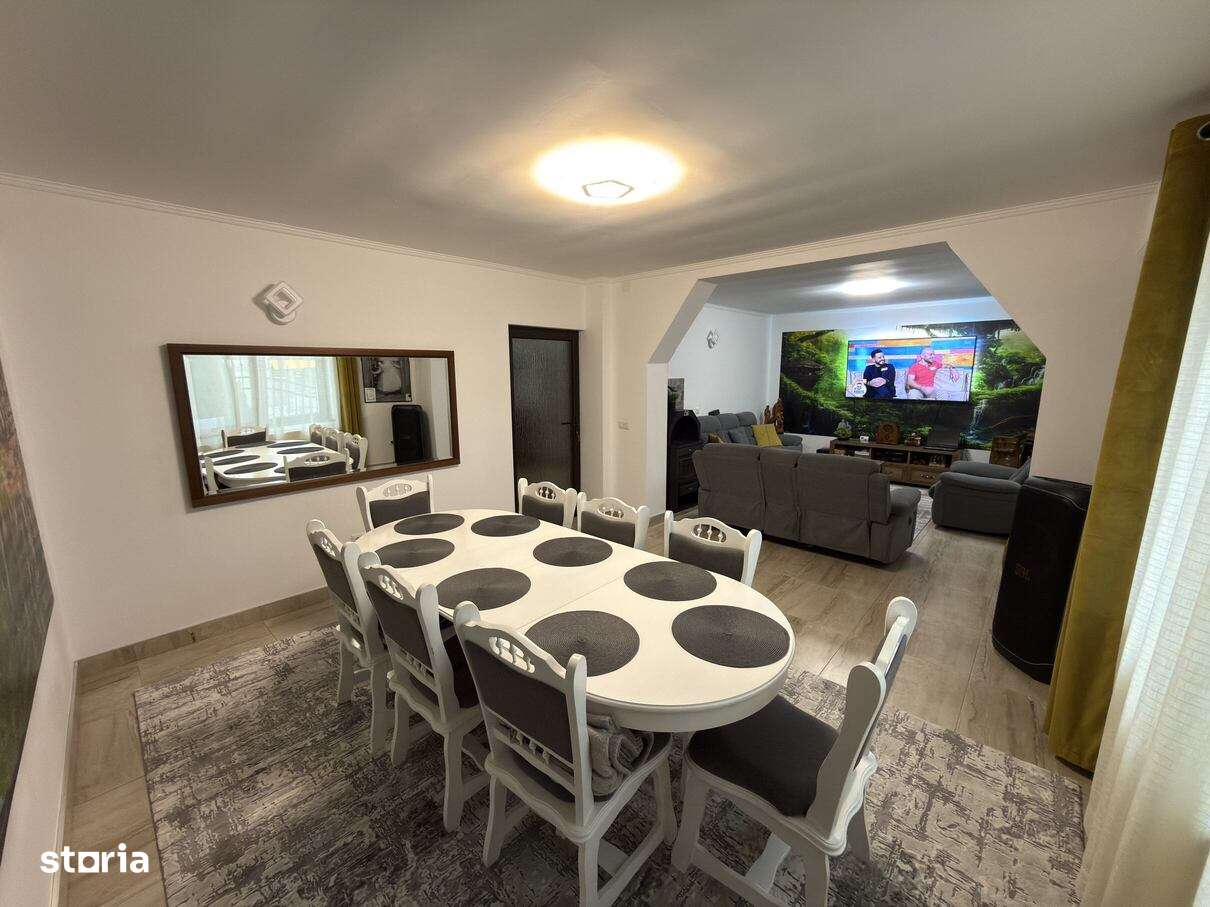 Casă complet mobilata si utilata cu 4 camere + garaj | Teren 744 mp-5