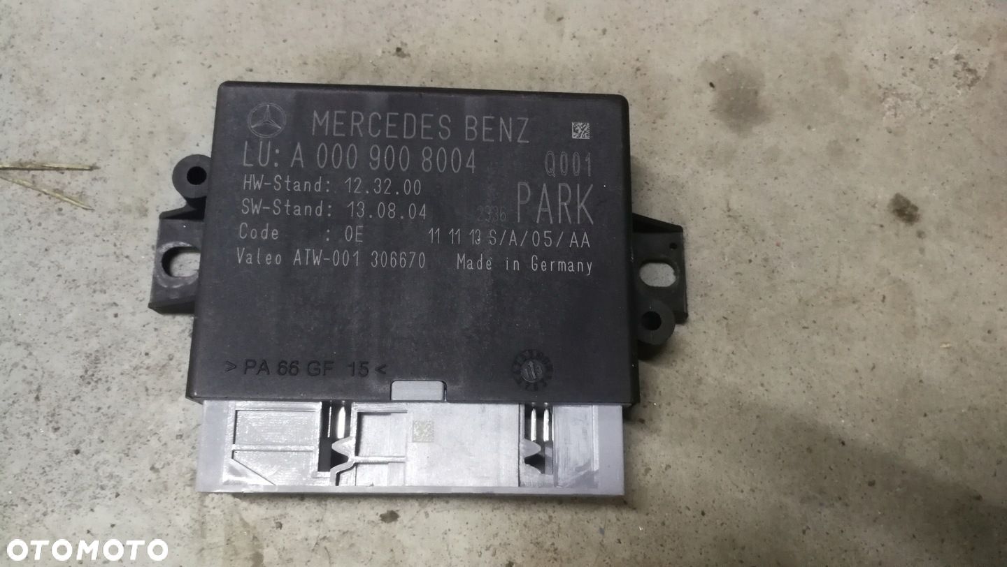 Moduł sterownik czajników parkowania a0009008004 Mercedes E W212 lift 13-16 - 1