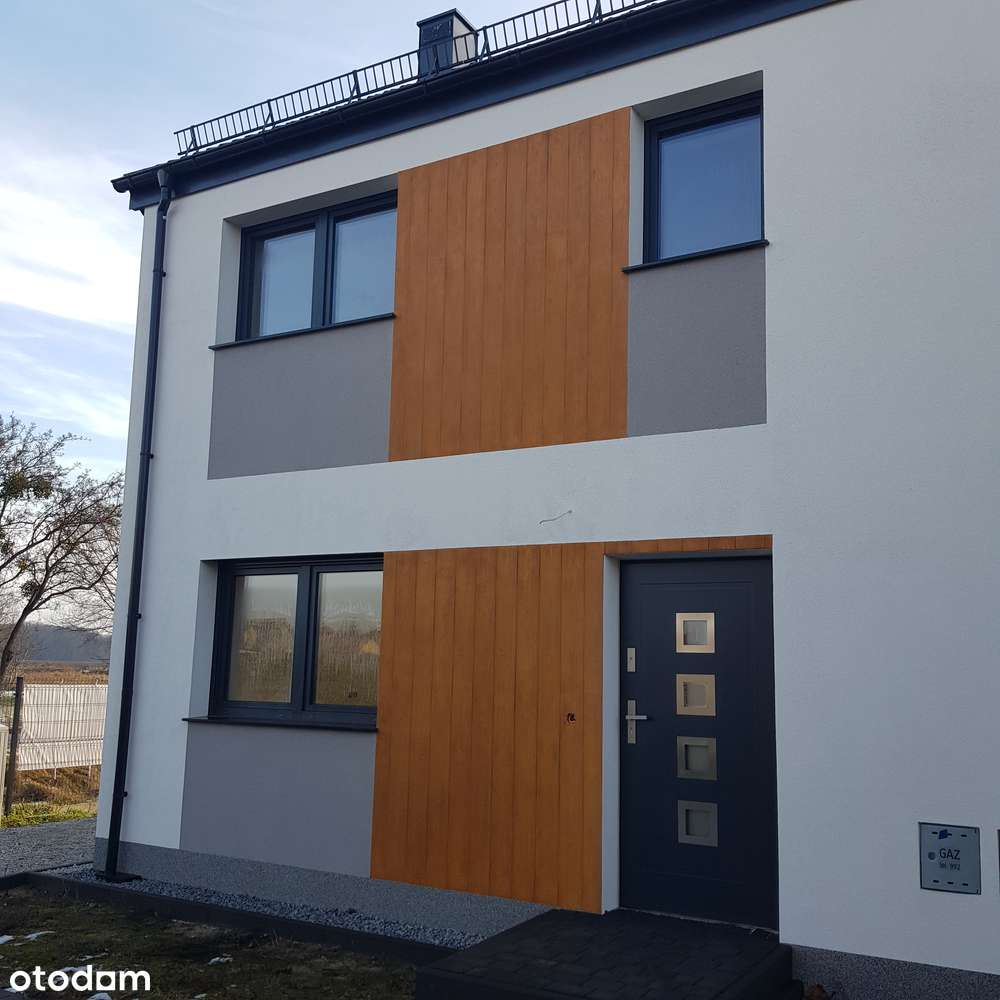 Gotowy dom, Długołęka ul. Południowa, taras, miejsce postojowe, ogród.-4