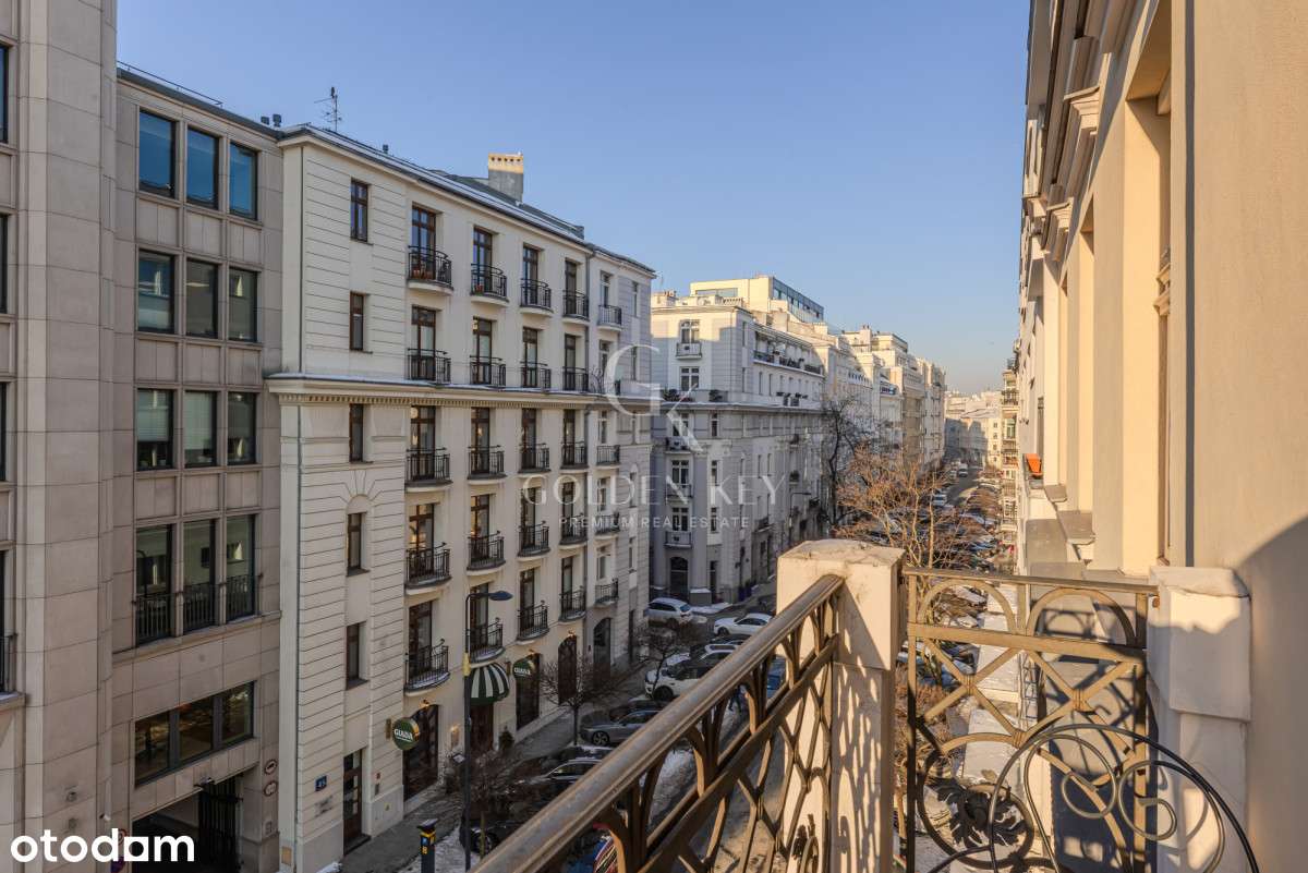 Ekskluzywny apartament  Mokotowska 40,balkon,winda-10