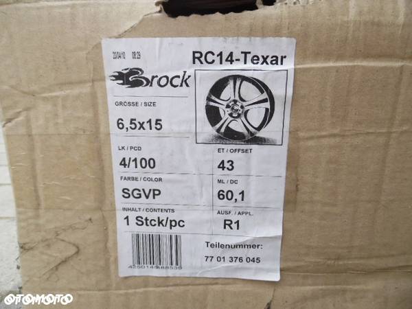 BROCK RC14-TEXAR 15'' RENAULT CLIO - 3