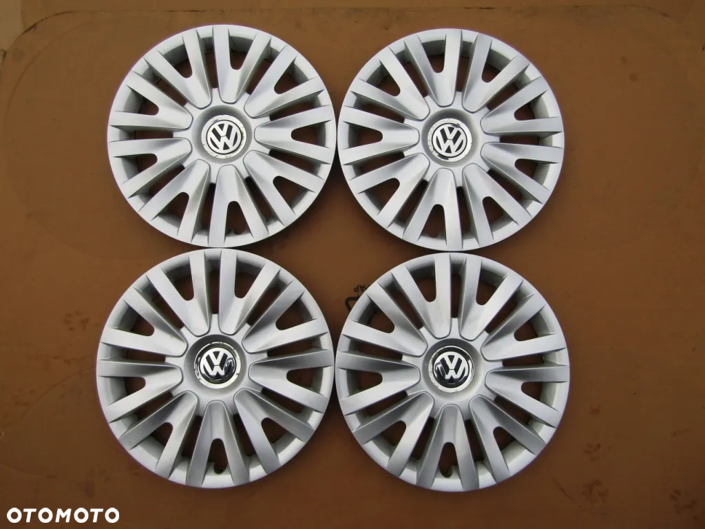 4x Kołpaki 15 VW Caddy Passat B5 Jetta Golf V VI VII Touran 5x112 - 15