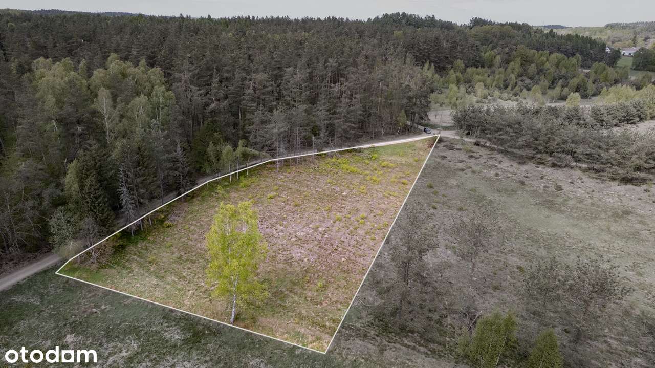 Malownicza działka z Warunkami zabudowy – Bieszkowice, ul .Polna-5