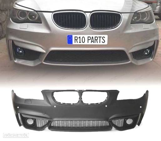 PARA-CHOQUES FRONTAL PARA BMW E60 E61 LCI 07-10 LOOK M4 PDC NEVOEIRO - 1