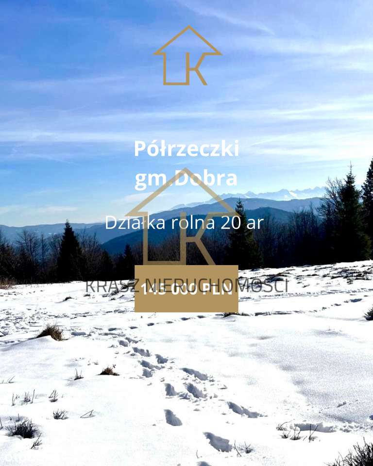 Działka na Mogielicy-polana ciszy i góry-0