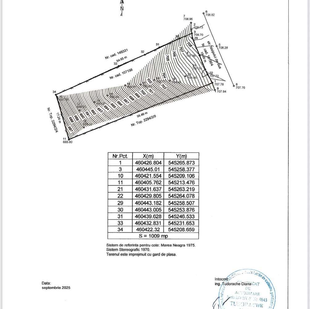 TEREN INTRAVILAN PE DRUMUL DE POIANA - Imagine principală: 2/2
