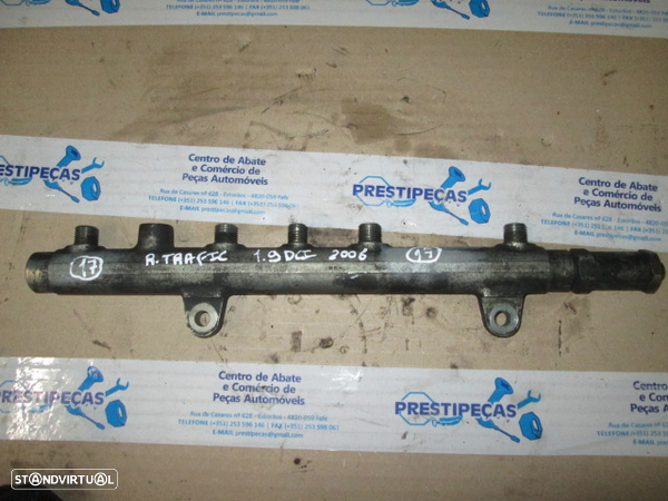 Regua Injeção E Injetor 8200347176 RENAULT TRAFIC 2006 1,9DCI - 1