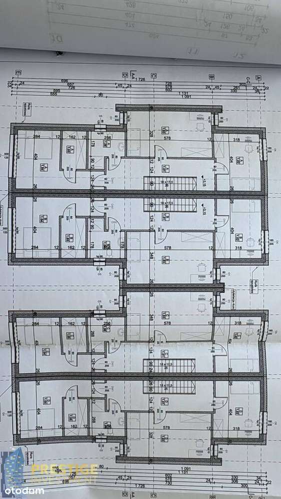 Gotowy projekt 4 domów -teren z PnB