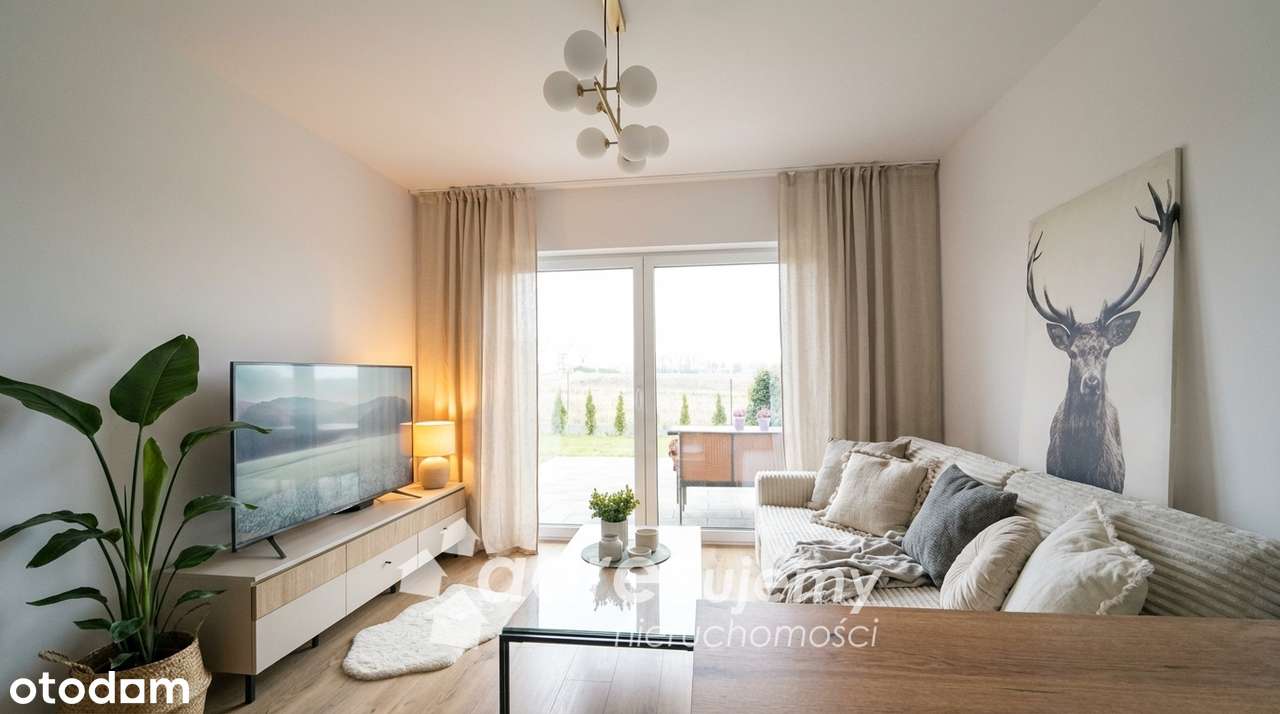 Mieszkanie / 3 pokoje / skrajny ogródek / taras / miejsce parkingowe-2