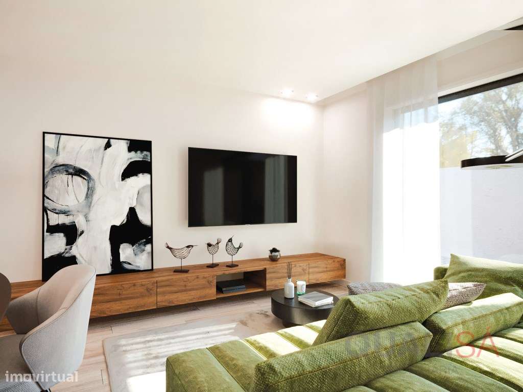 Moradia geminada térrea T2 nova em Ferreiros em fase de construção - Grande imagem: 4/20