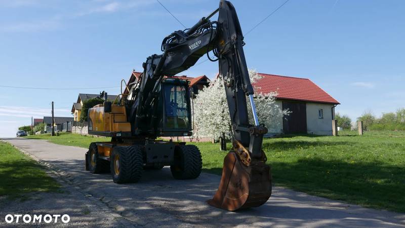 Volvo Volvo EW 160C KOPARKA KOŁOWA do wyburzeń niwelacji terenu ziemi koparka gąsienicowa - 15