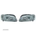 FARÓIS ANGEL EYES PARA PEUGEOT 106 96+ FUNDO CROMADO - 1