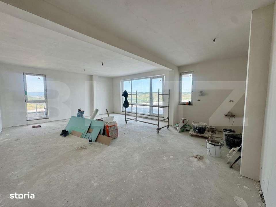 Penthouse de lux, 99 mp cu terasa panoramica 169 mp, vedere 360 - Imagine principală: 4/12