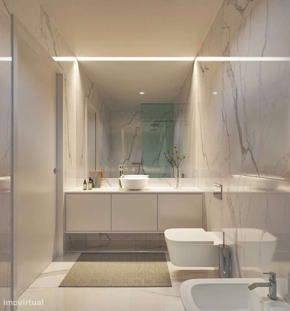 LA - Apartamento T3 Novo c/ Varanda, 2 Lugares de Garagem na Maia - Grande imagem: 5/24