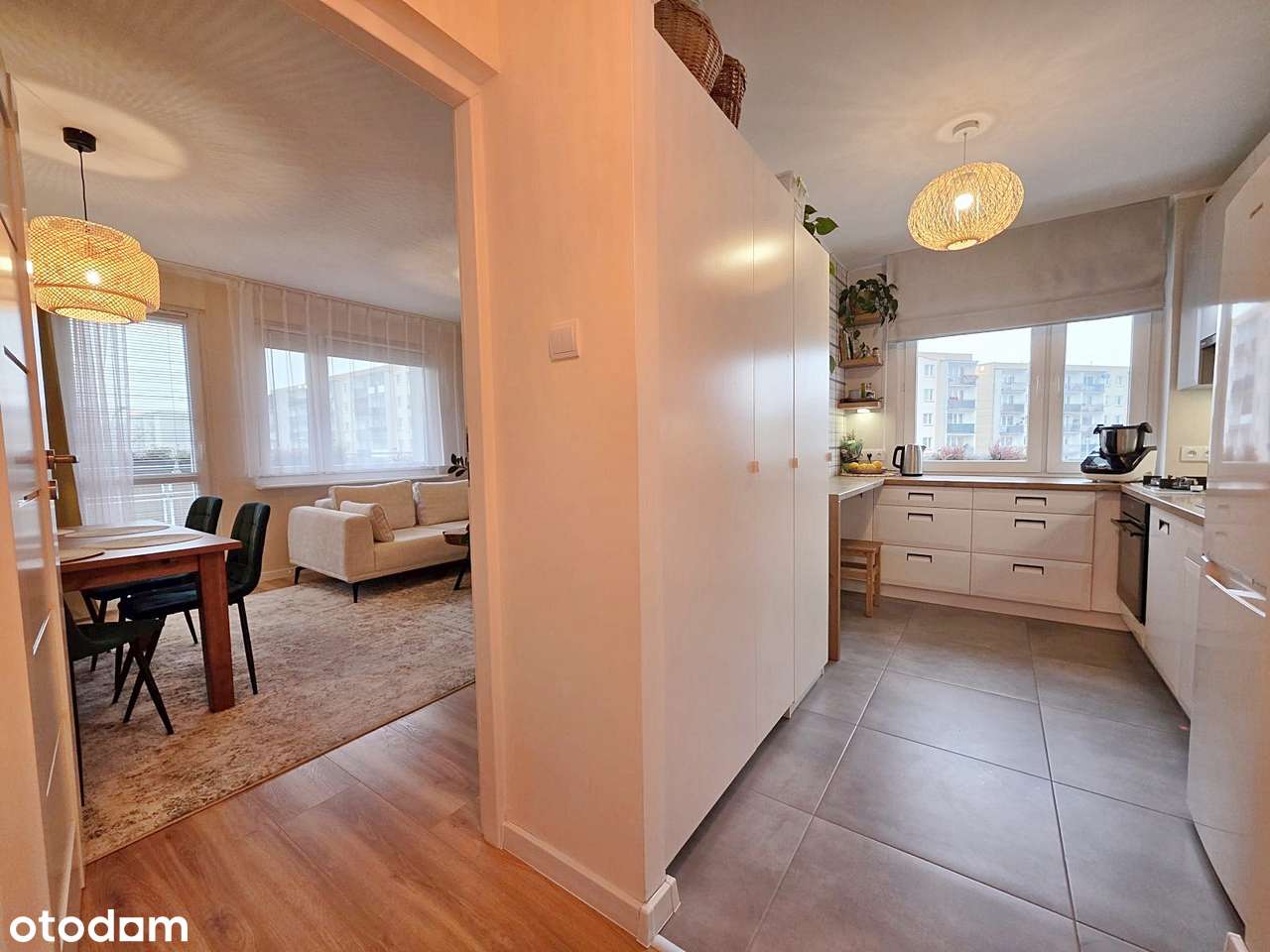 Ładne, duże 4 pokojowe, zrobione, wyposażone, I piętro, loggia. - Pełny obrazek: 5/20