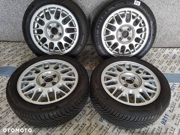 KOŁA VOLKSWAGEN OE 1H0 BBS 6X15 ET45  4X100  195/50R15 - 4