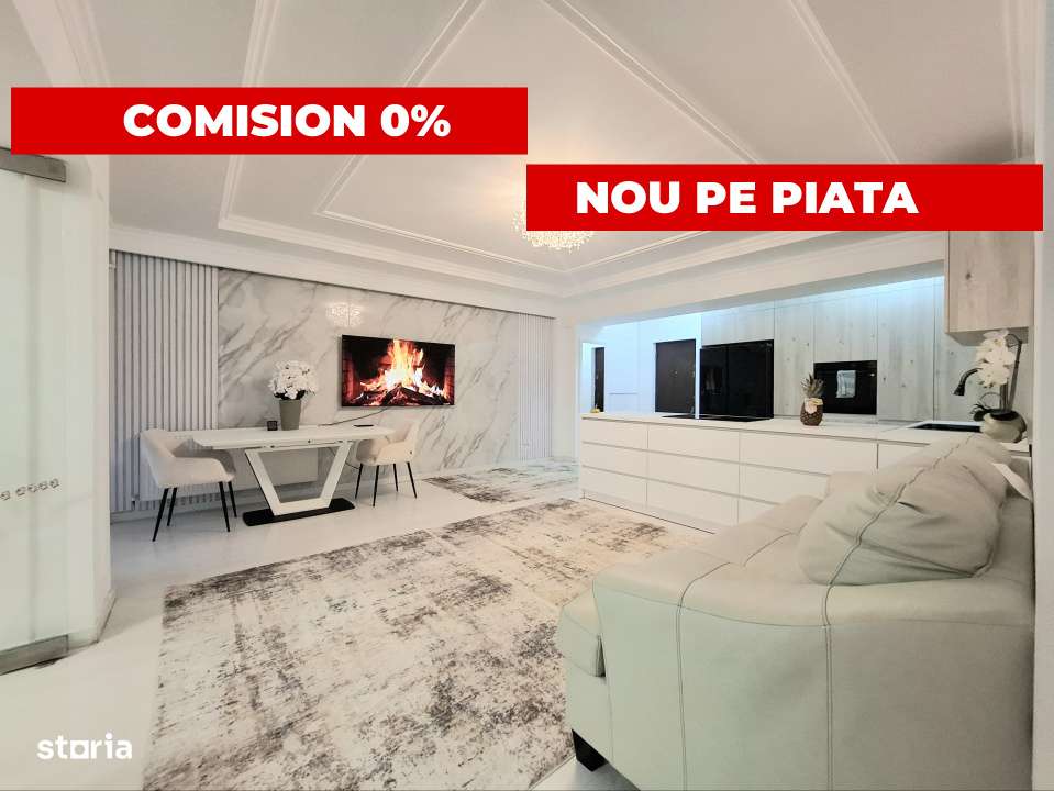 4 CAMERE | DOROBANȚI | 112mp | LUX | Bloc 2012 | Parcare | Centrala |-0