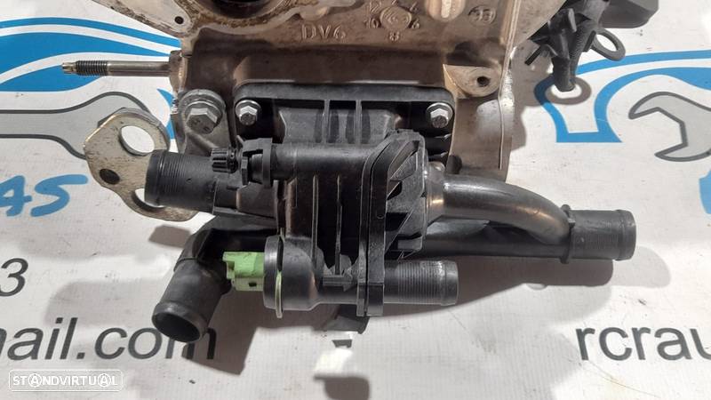 CABEÇA MOTOR COLAÇA PEUGEOT PARTNER MPV 1.6 HDI 16V 90CV 9H03 9644994680 9655911480 CITROEN BERLINGO C5 1.6 HDI 110CV 9HY FOCUS MAZDA 3 - 15