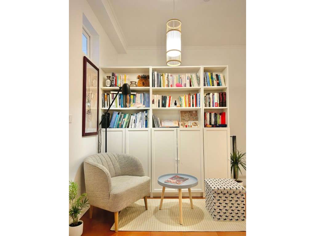 Apartamento T3 para arrendamento com terraço privado, mobilado e eq... - Grande imagem: 2/12