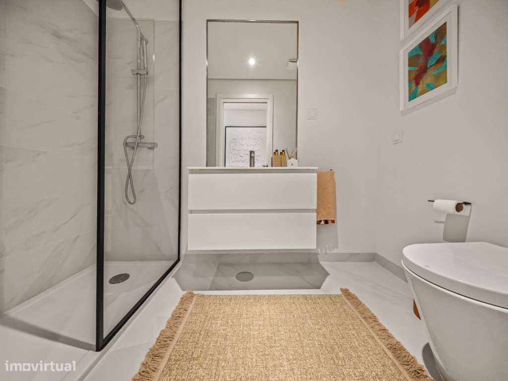 Apartamento T2 em Condomínio Privado com Piscina e Ginásio - Colina...-14