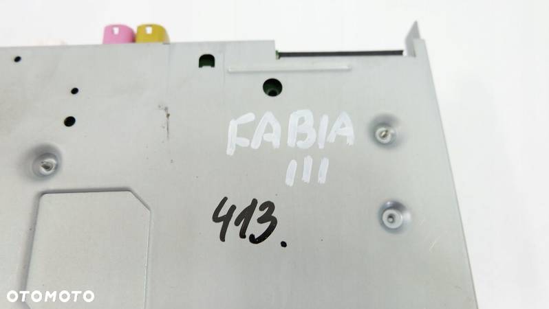 SKODA FABIA III ZMIENIARKA PŁYT CD 5Q0035819 - 7