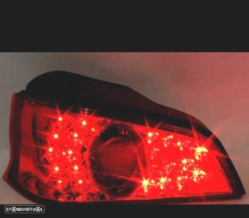 FAROLINS TRASEIRO LED PARA PEUGEOT 106 96-04 VERMELHO - 2