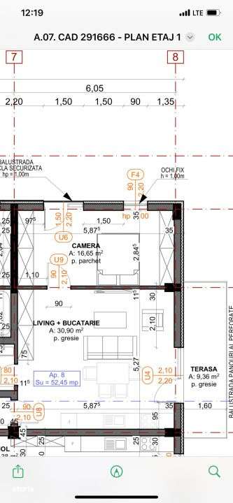 Apartament 2 camere finisat, zona verde - Imagine principală: 5/7