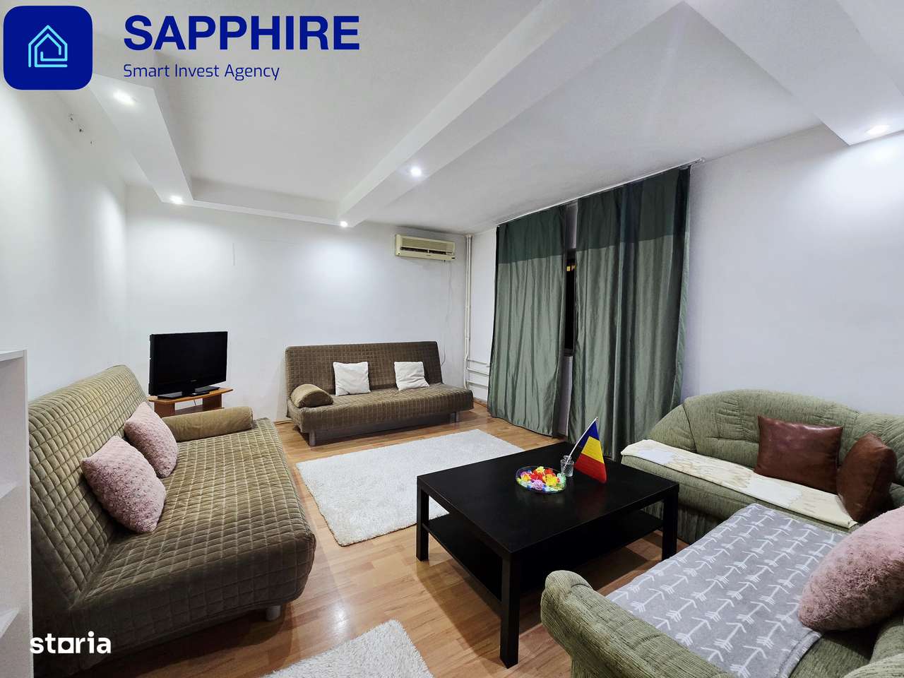 Apartament 2 camere zona 13 Septembrie, mobilat și utilat - Imagine principală: 1/12