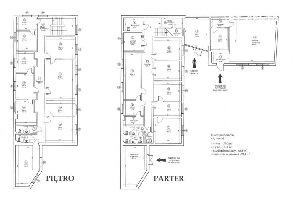 Budynek biurowy w Śródmieściu z parkingiem - Pełny obrazek: 2/2