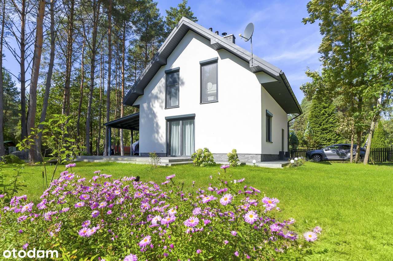 Czerwona Wola Nowoczesny dom nad rzeką w otulinie lasu - Pełny obrazek: 5/20