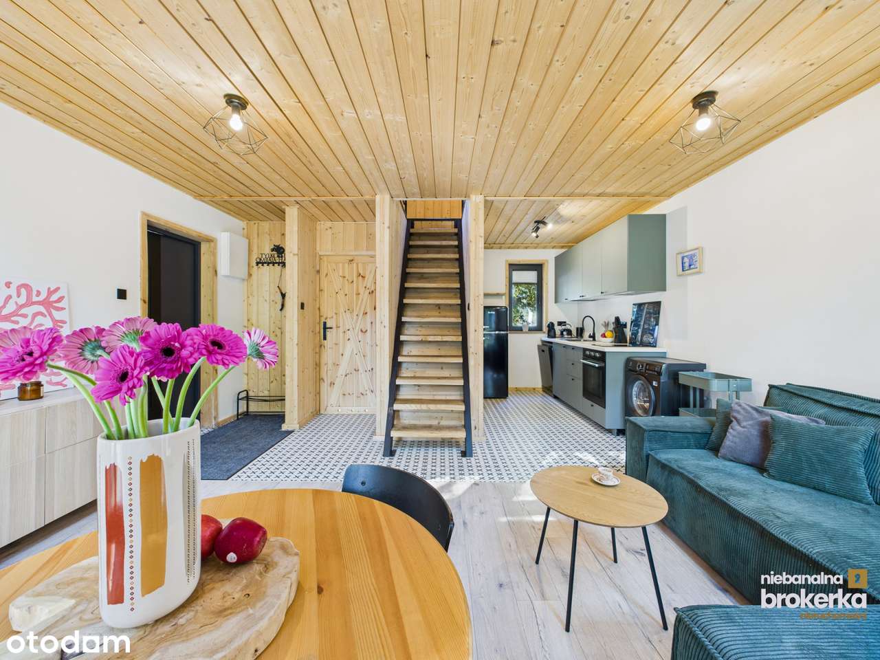 Oaza spokoju z 2 domami. Jacuzzi, tyrolka! Blisko W-wy. - Pełny obrazek: 5/19