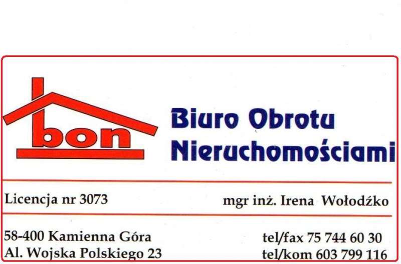 BON - Agencja Nieruchomości Logo