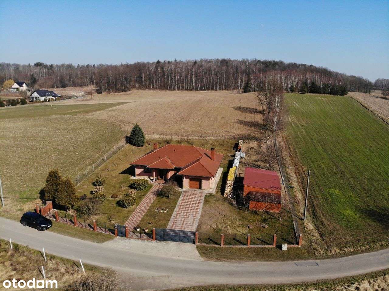 Fajny dom PARTEROWY z dużą działką w Kraszowicach-19