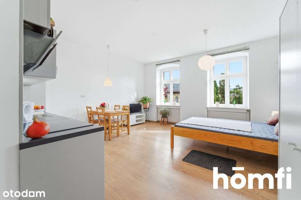 Wyjątkowa kawalerka w historycznym centrum Bielska - Pełny obrazek: 3/16