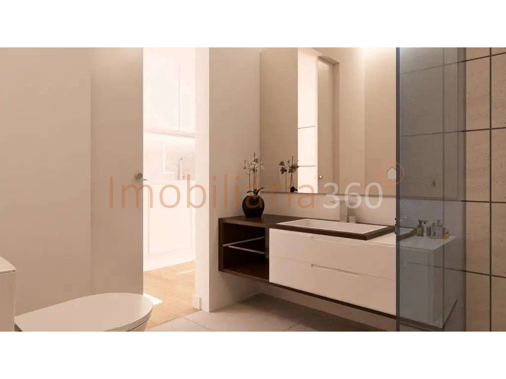 Apartamento Novo T1 com Varanda em V.N.Gaia-9