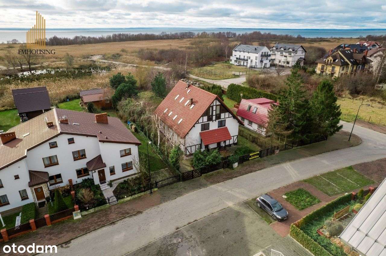 Twoja przystań w Jastarni – dom bliźniak z widokiem na zatokę.-13