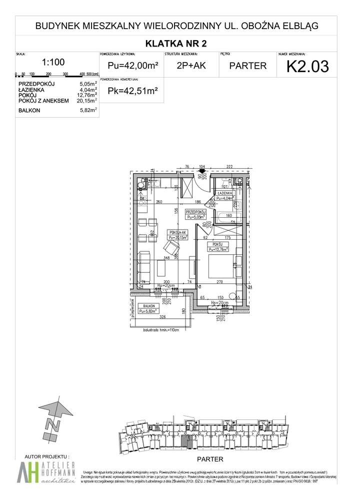Elzam Tower | mieszkanie 2-pok. | K2_3 - Pełny obrazek: 2/9