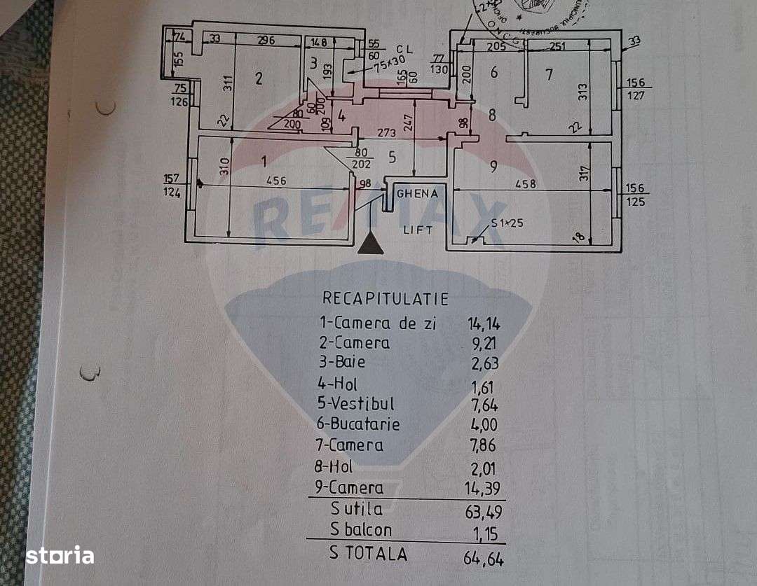 Apartament cu 5 camere de vânzare P-ta Victoriei Veronica Micle-12