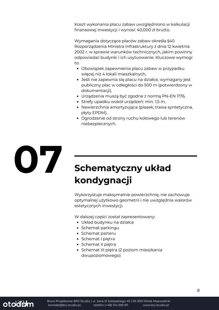 Wielorodzinna z opracowaną chłonnością działki-9