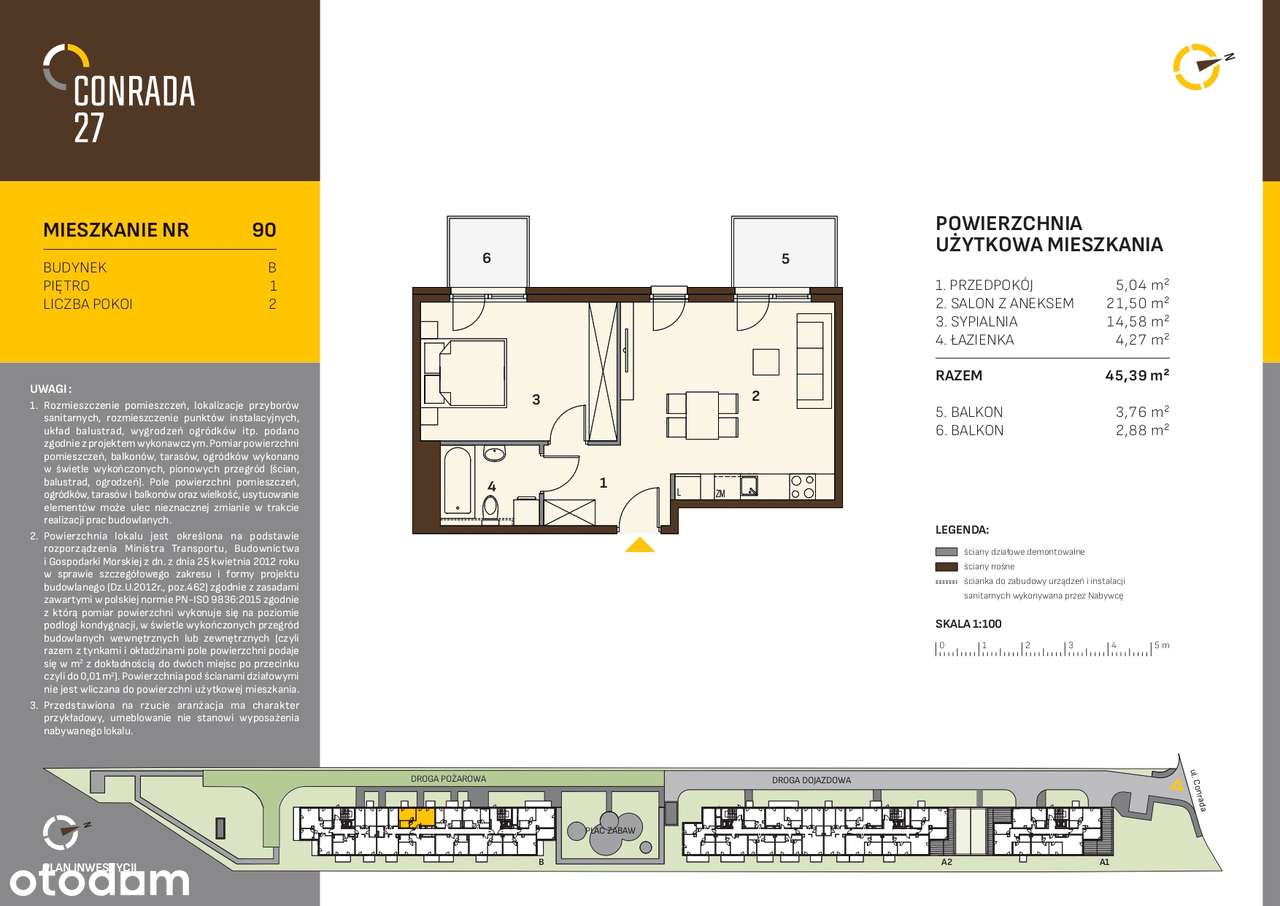 2 pokoje | 2 balkony | Bez prowizji | - Pełny obrazek: 5/5